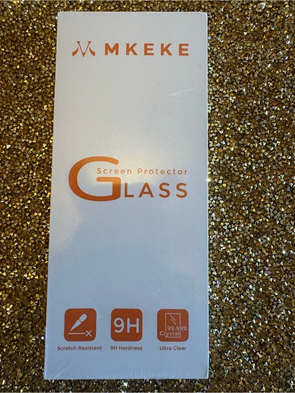 MKEKE NWT For iPhone 15 Pro Max Tempered Glass Screen Protector - 3 pack